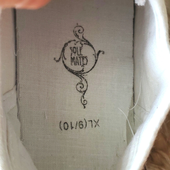 Sole Mates Rainbow Canvas Platform Sneakers - Picture 5 of 10